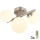 Globo - LED Nadgradni luster RIHA 3xG9/3,5W/230V mat krom