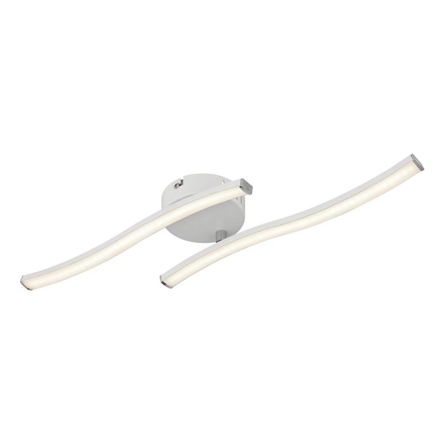 Globo - LED Plafonjera 2xLED/6W/230V bela