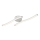 Globo - LED Plafonjera 2xLED/6W/230V bela