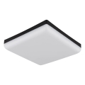 Globo - LED Plafonjera LED/12W/230V 4000K 22x22 cm crno