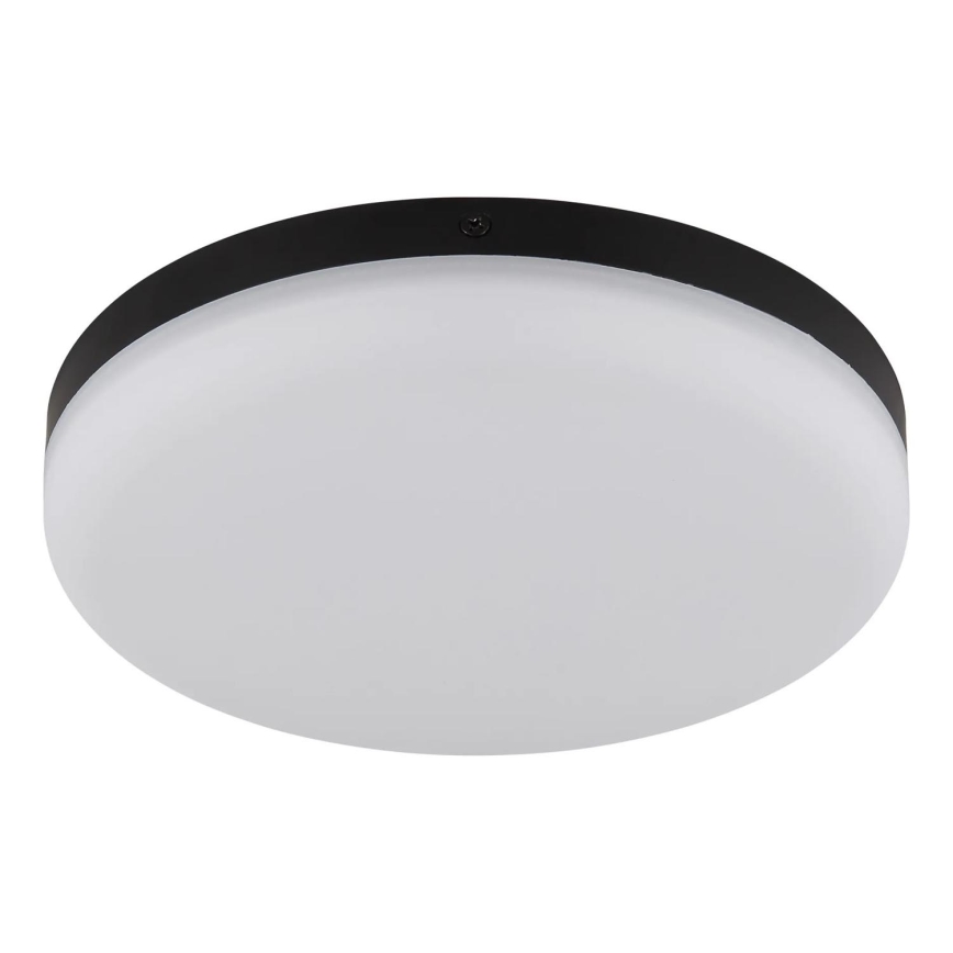 Globo - LED Plafonjera LED/12W/230V 4000K pr. 22 cm crno