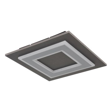 Globo - LED Plafonjera LED/24W/230V 3000K 32x32 cm antracit