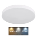 Globo - LED Plafonjera LED/36W/230V 3000K/4000K/6500K pr. 40 cm bela