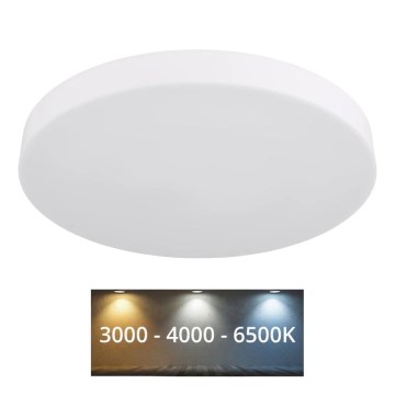 Globo - LED Plafonjera LED/36W/230V 3000K/4000K/6500K pr. 40 cm bela