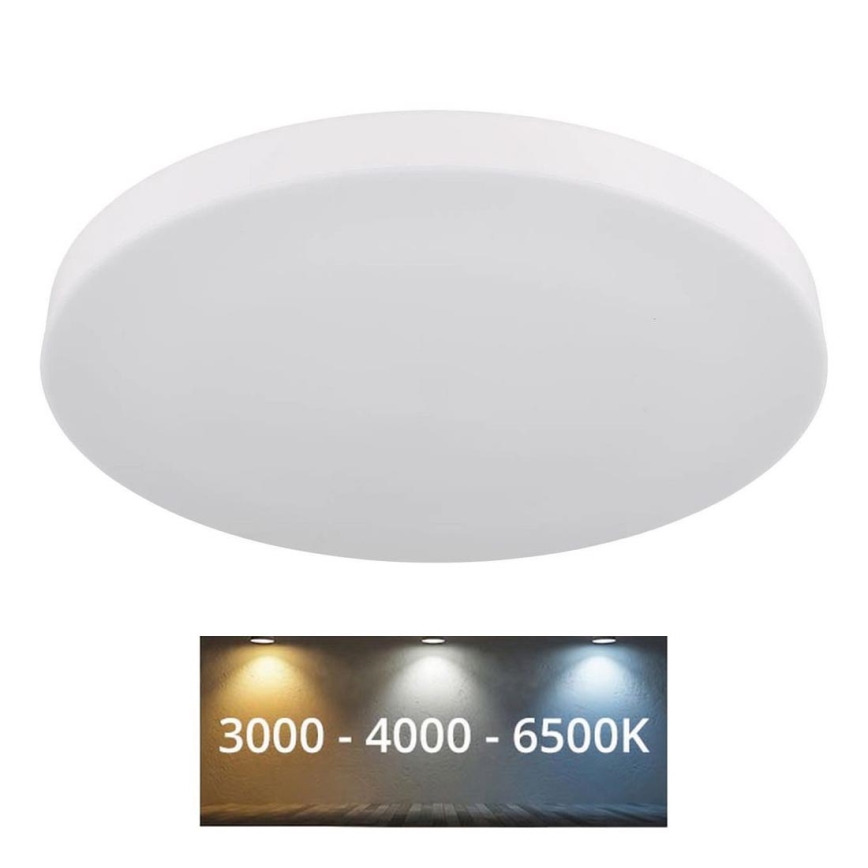 Globo - LED Plafonjera LED/50W/230V 3000K/4000K/6500K pr. 50 cm bela