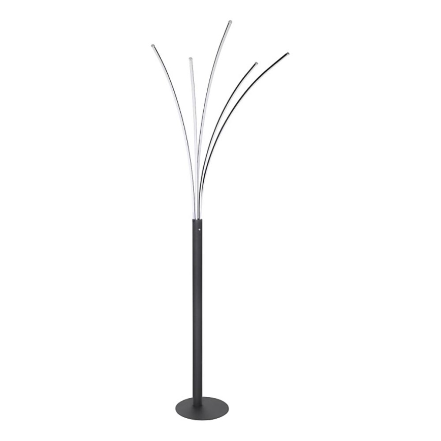 Globo - LED prigušiva dodirna podna lampa LED/36W/230V crna