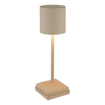 Globo - LED prigušiva dodirna punjiva stona lampa LED/1,5W/5V 2200 mAh bež