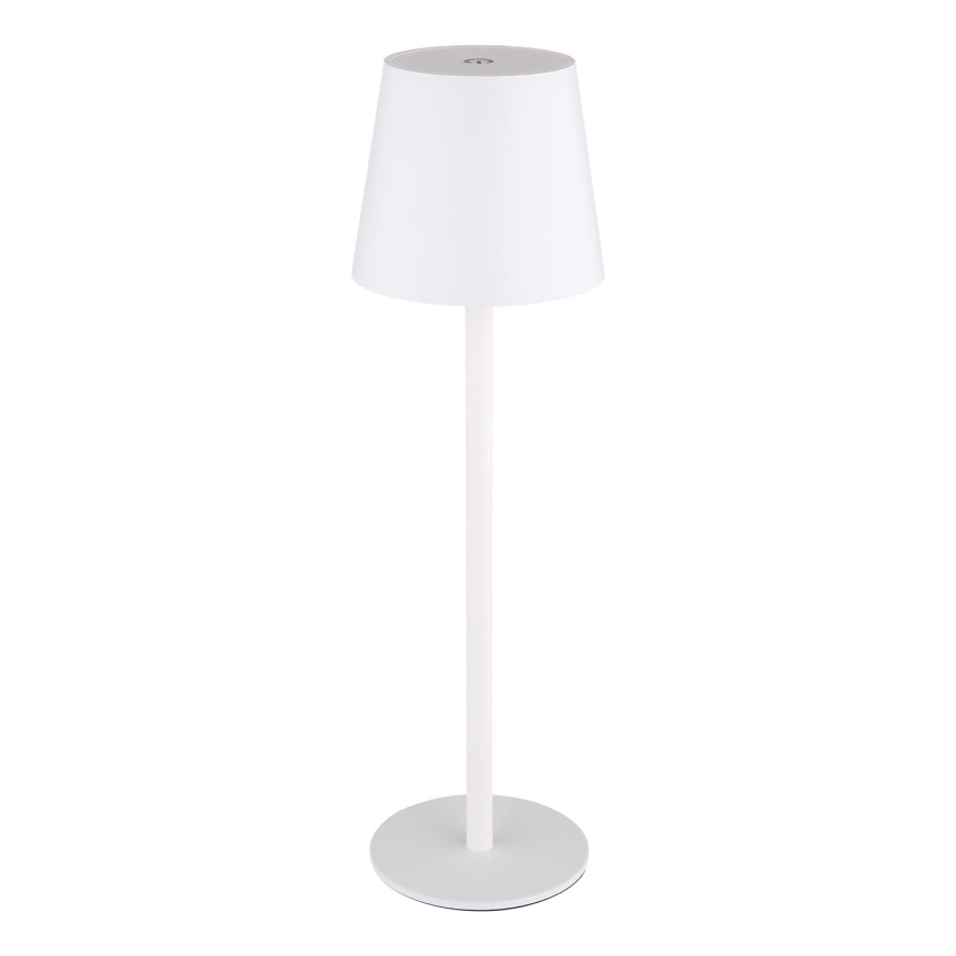 Globo - LED Prigušiva dodirna vanjska lampa LED/3W/3,7V IP44 1800 mAh USB bela