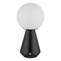Globo - LED prigušiva na dodir, spoljašnja stolna lampa LED/1,5W/5V 3000/4500/6500K 1800 mAh IP41 crna