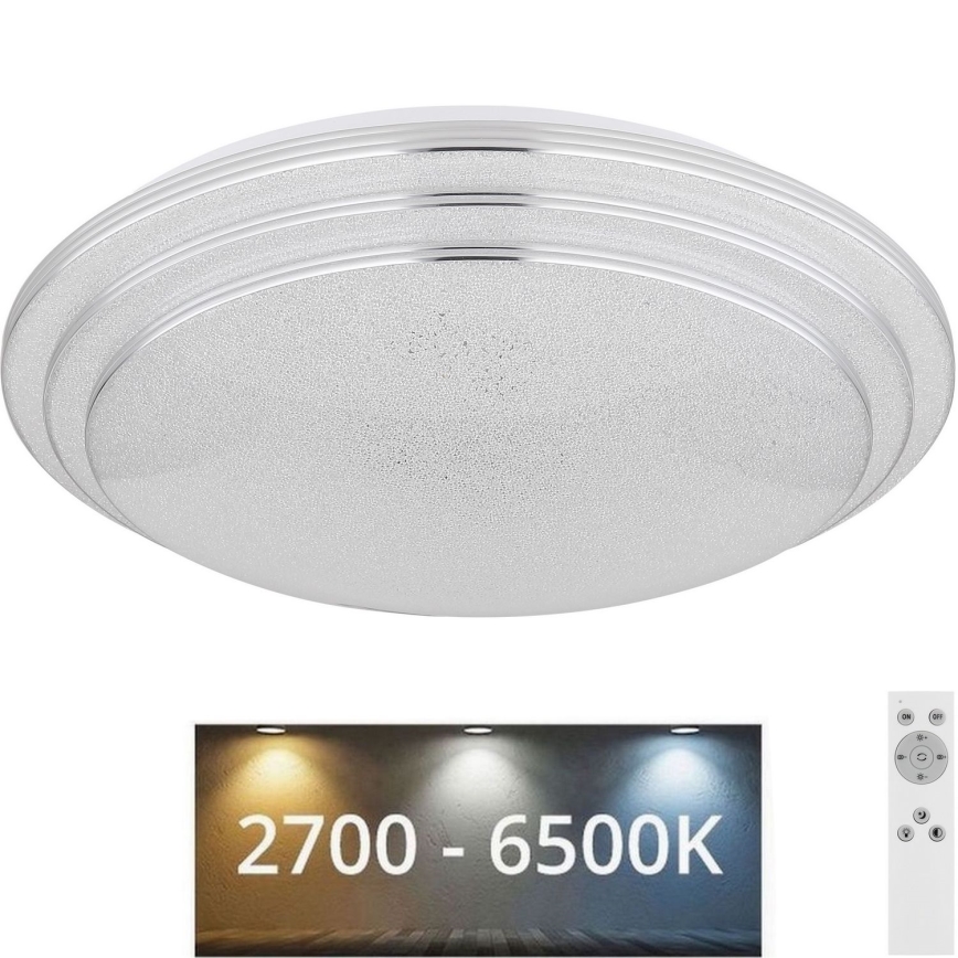 Globo - LED Prigušiva plafonjera LED/18W/230V pr. 40 cm 2700-6500K + Daljinski upravljač