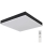 Globo - LED Prigušiva plafonjera LED/24W/230V 2700-6500K crno + Daljinski upravljač