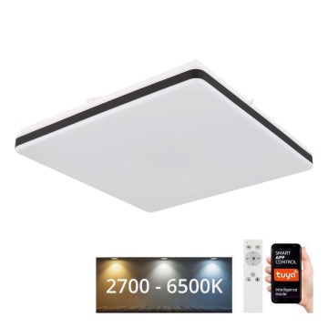 Globo - LED Prigušiva plafonjera LED/24W/230V 2700-6500K Wi-Fi Tuya + Daljinski upravljač