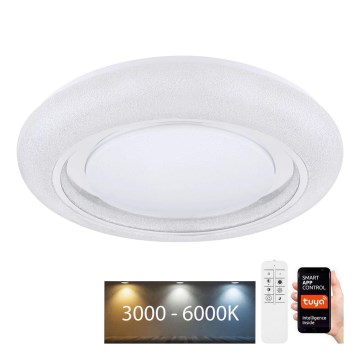 Globo - LED Prigušiva plafonjera LED/28W/230V 3000-6000K Tuya WiFi + Daljinski upravljač
