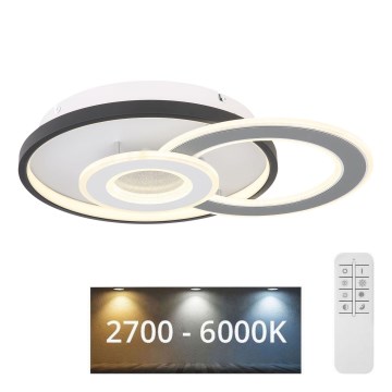 Globo - LED Prigušiva plafonjera LED/36W/230V 2700-6000K + Daljinski upravljač