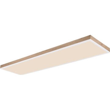 Globo - LED Prigušiva plafonjera LED/36W/230V 2700-6500K + Daljinski upravljač braon/bela