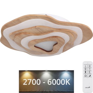 Globo - LED Prigušiva plafonjera LED/40W/230V 2700-6000K + Daljinski upravljač