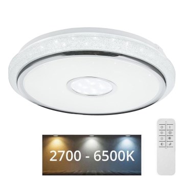 Globo - LED Prigušiva plafonjera LED/40W/230V 2700-6500K + Daljinski upravljač