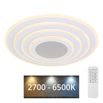 Globo - LED Prigušiva plafonjera LED/40W/230V 2700-6500K Wi-Fi Tuya + Daljinski upravljač