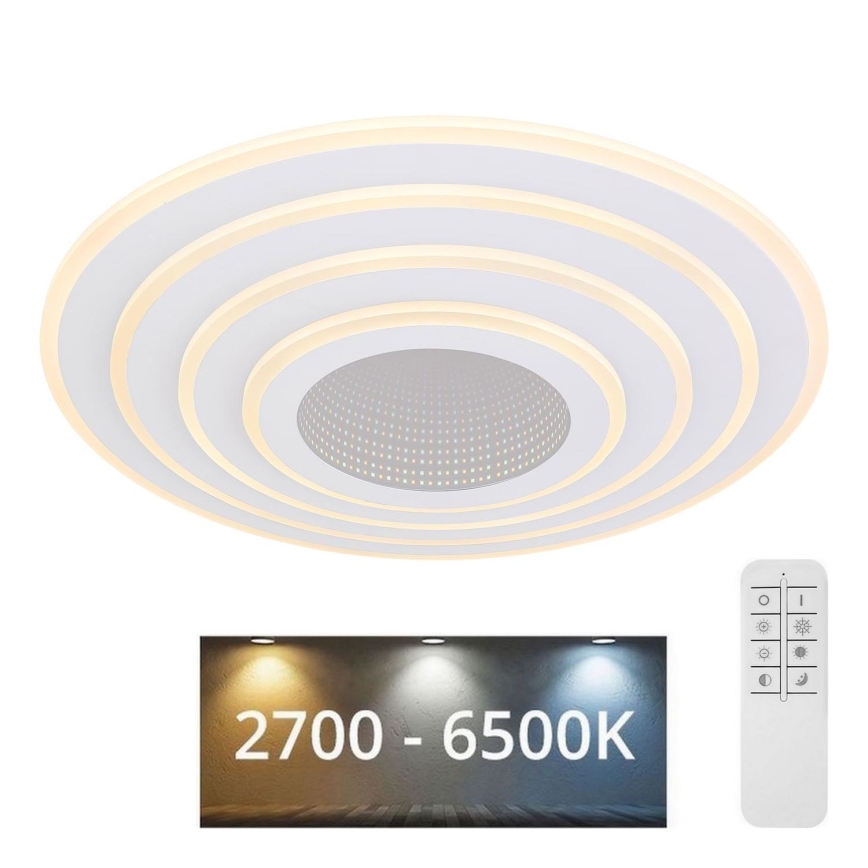 Globo - LED Prigušiva plafonjera LED/40W/230V 2700-6500K Wi-Fi Tuya + Daljinski upravljač