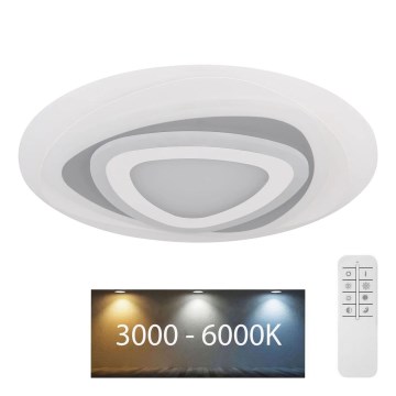 Globo - LED Prigušiva plafonjera LED/46W/230V 3000-6000K + Daljinski upravljač