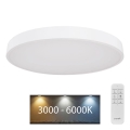 Globo - LED Prigušiva plafonjera LED/48W/230V 3000-6000K + Daljinski upravljač