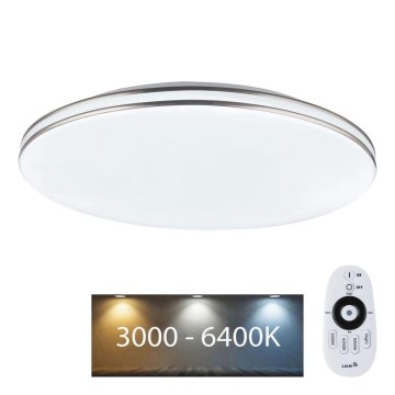 Globo - LED Prigušiva plafonjera LED/48W/230V 3000-6400K + Daljinski upravljač