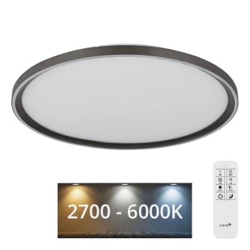 Globo - LED Prigušiva plafonjera LED/48W/230V pr. 50 cm 2700-6000K + Daljinski upravljač