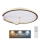 Globo - LED Prigušiva plafonjera RODAN LED/50W/230V 3000-6000K + Daljinski upravljač