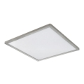 Globo - LED Prigušiva plafonjera za kupatilo LED/18W/230V 29,4x29,4 cm IP44 mat krom