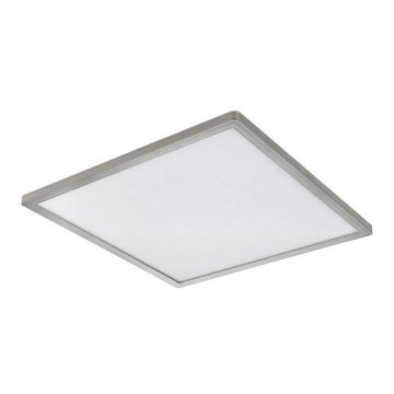 Globo - LED Prigušiva plafonjera za kupatilo LED/18W/230V 29,4x29,4 cm IP44 mat krom
