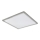 Globo - LED Prigušiva plafonjera za kupatilo LED/18W/230V 29,4x29,4 cm IP44 mat krom