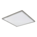 Globo - LED Prigušiva plafonjera za kupatilo LED/24W/230V 42x42 cm IP44 mat krom