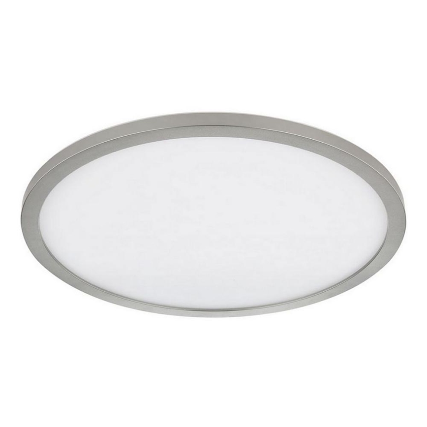 Globo - LED Prigušiva plafonjera za kupatilo LED/24W/230V pr. 42 cm IP44 mat krom