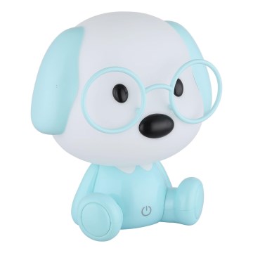 Globo - LED prigušiva punjiva dečija noćna lampica LED/1W/5V 500 mAh plava