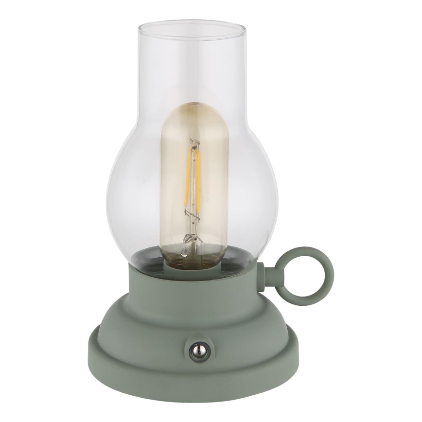 Globo - LED prigušiva punjiva dodirna stona lampa LED/1W/3,7V 1200 mAh zelena