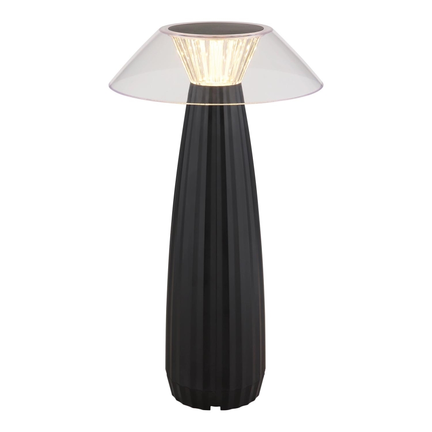 Globo - LED Prigušiva punjiva dodirna stona lampa LED/1W/3,7V 3000K 1200mAh crno