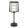 Globo - LED Prigušiva punjiva dodirna stona lampa LED/2,5W/3,7V 2700/4000/6500K 1800 mAh crno