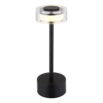 Globo - LED Prigušiva punjiva dodirna stona lampa LED/2,5W/3,7V 2700/4000/6500K 1800mAh crno