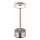 Globo - LED Prigušiva punjiva dodirna stona lampa LED/2,5W/3,7V 2700/4000/6500K 1800mAh mat krom