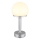 Globo - LED Prigušiva punjiva dodirna stona lampa LED/2,5W/5V 1800mAh 2800K srebrno