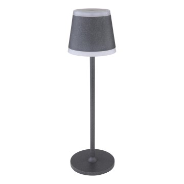Globo - LED Prigušiva punjiva dodirna stona lampa LED/4,6W/3,7V 3000K 1800mAh sivo IP54