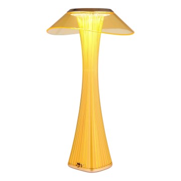 Globo - LED Prigušiva punjiva stona lampa LED/2,5W/3,7V 1200mAh 2700K/4500K/6500K zlatna