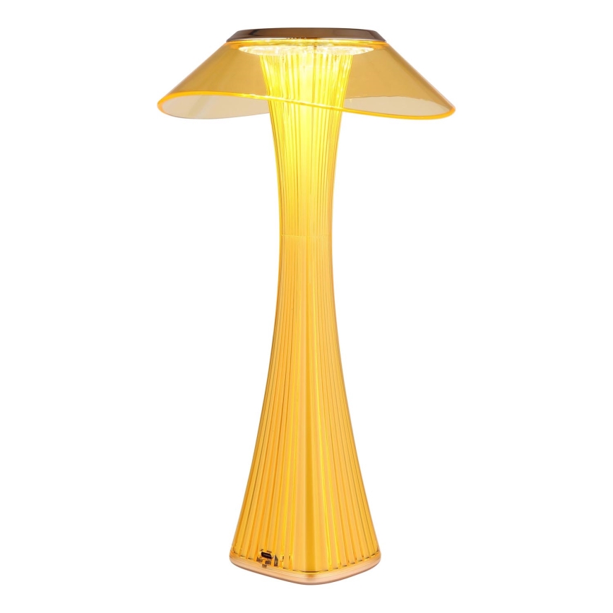 Globo - LED Prigušiva punjiva stona lampa LED/2,5W/3,7V 1200mAh 2700K/4500K/6500K zlatna