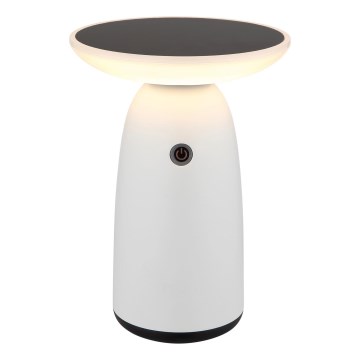Globo - LED Prigušiva solarna dodirna lampa LED/10W/230V IP54 bela