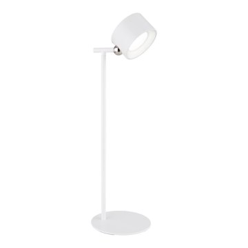 Globo - LED Prigušiva stona lampa na dodir 4u1 LED/4W/5V 3000/4000/5000K 1200 mAh bela