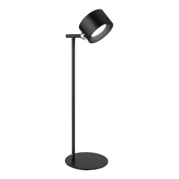 Globo - LED Prigušiva stona lampa na dodir 4u1 LED/4W/5V 3000/4000/5000K 1200 mAh crno