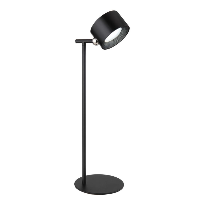 Globo - LED Prigušiva stona lampa na dodir 4u1 LED/4W/5V 3000/4000/5000K 1200 mAh crno