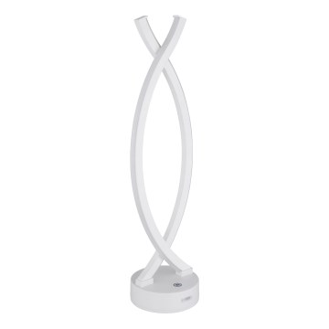 Globo - LED Prigušiva stona lampa na dodir LED/1W/3,7V 3000K 1800 mAh USB bela