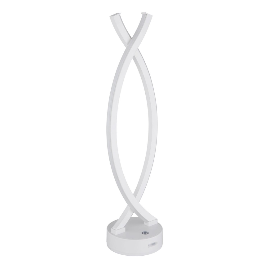 Globo - LED Prigušiva stona lampa na dodir LED/1W/3,7V 3000K 1800 mAh USB bela