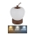 Globo - LED Prigušiva stona lampa na dodir LED/2W/3,7V 2700K/4000K/6500K 1200 mAh USB braon